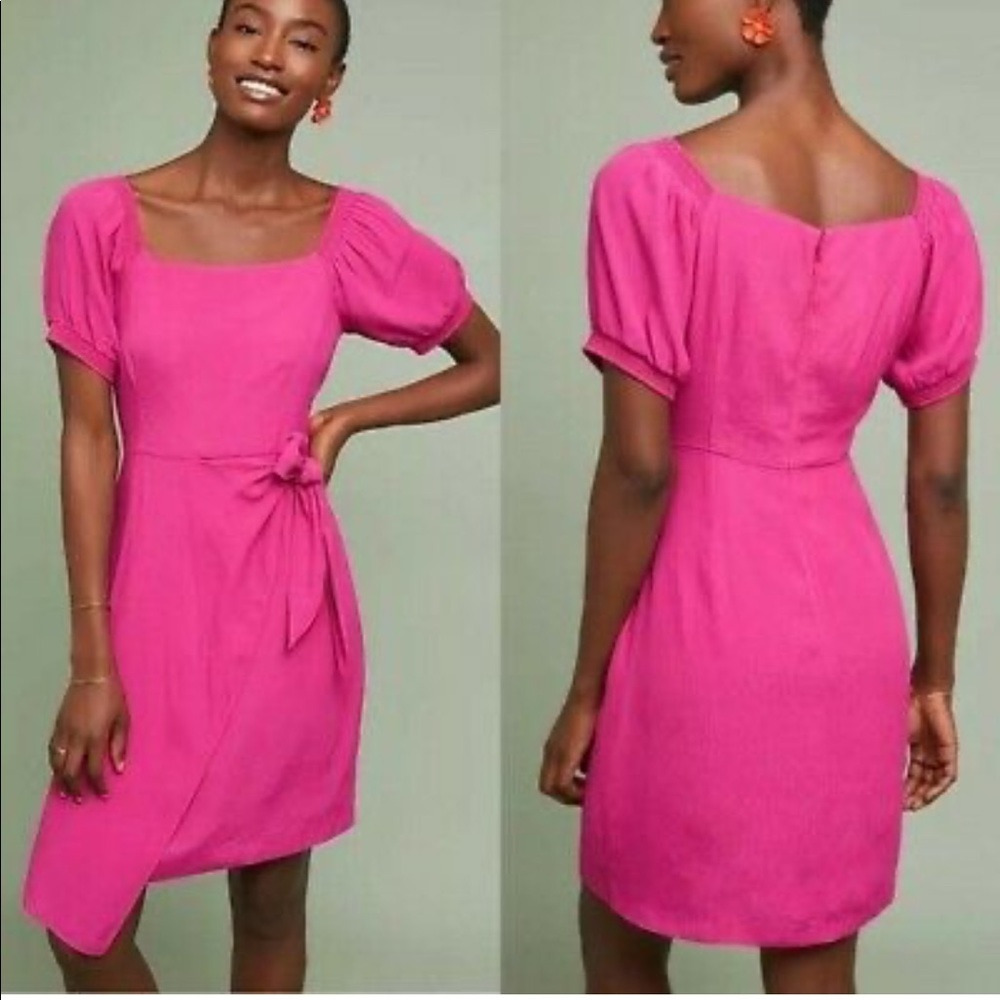 Anthropologie Maeve Resort Wrap Dress